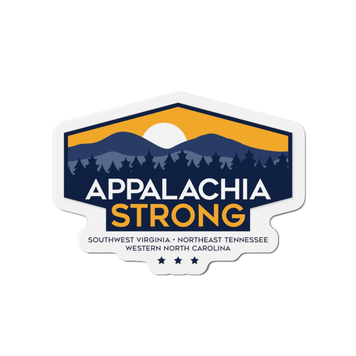 Appalachia Strong Die-Cut Magnets