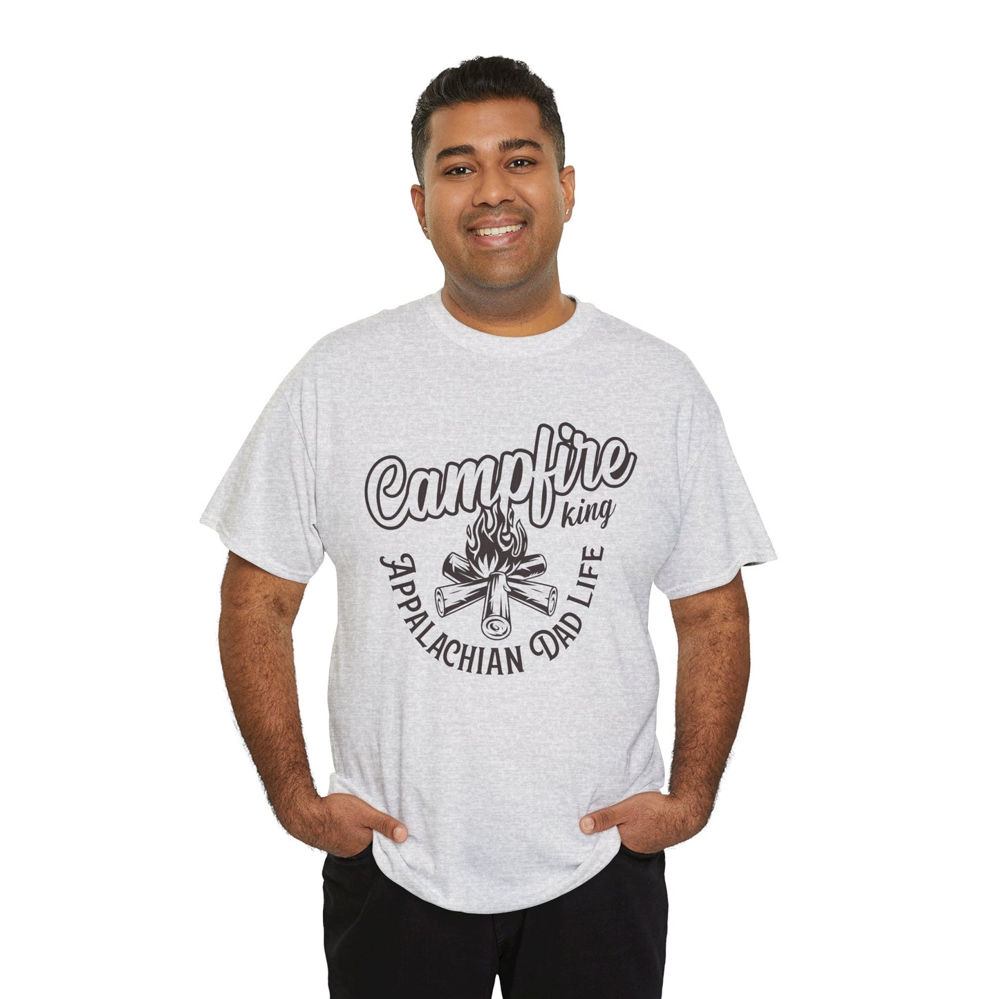 Campfire King - Appalachian Dad Life Shirt
