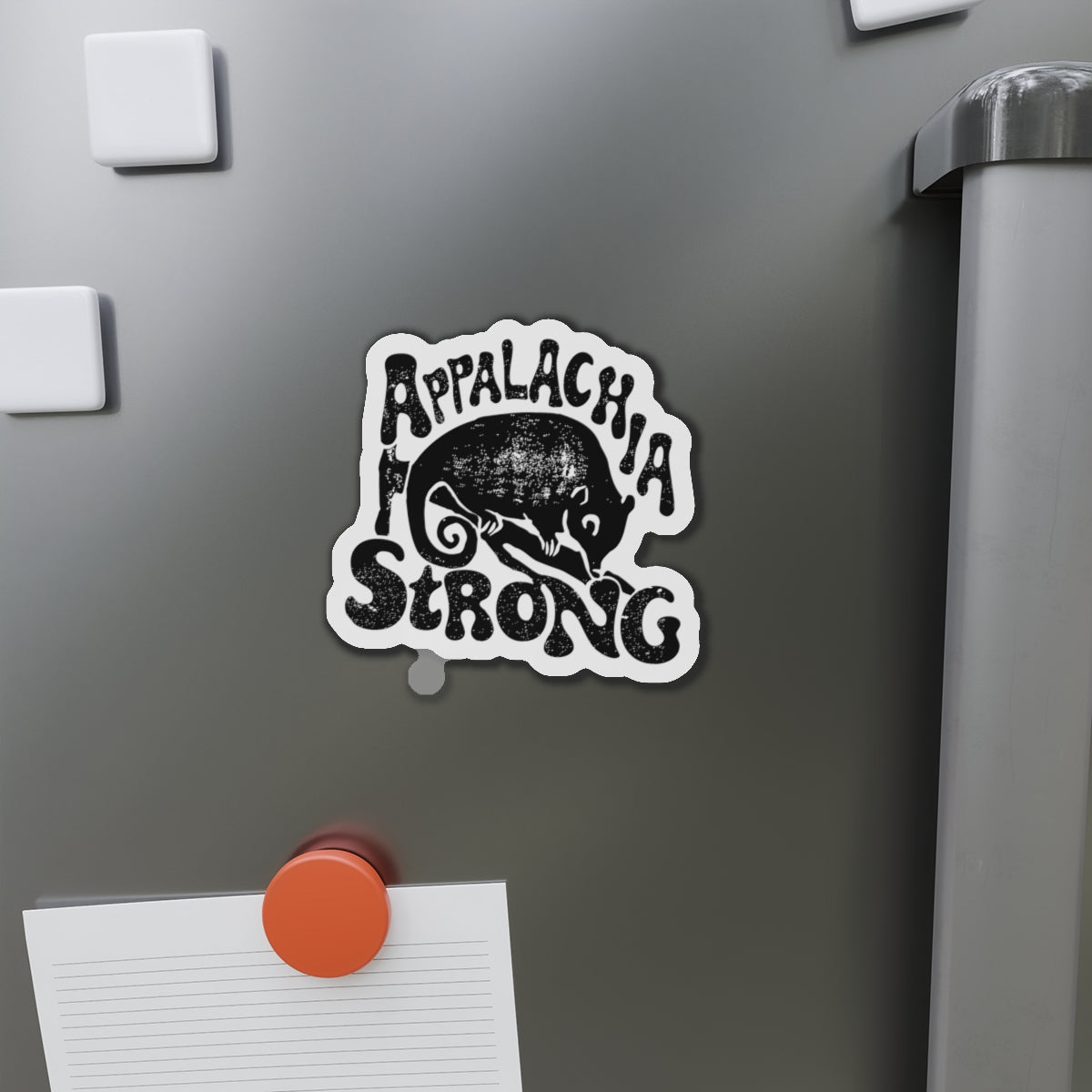 Appalachia Strong Possum Die-Cut Magnets