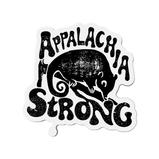 Appalachia Strong Possum Die-Cut Magnets